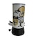 Luminária Rotativa NFL New Orleans Saints 30cm - 120V BRANCO