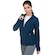 Jaqueta Extreme UV Fleece Thermo Soft com Proteção Solar - Feminina AZUL