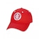 Boné Aba Curva New Era 9Twenty Internacional Futebol - Ajustável - Strapback - Adulto VERMELHO