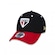 Boné Aba Curva New Era 39Thirty São Paulo Futebol Basic - Fechado - Adulto PRETO