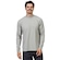 Camiseta Manga Longa Extreme UV Ice Gola Alta com Proteção Solar  - Masculina CINZA