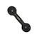 Halter Plastificado IBJ - 5Kg PRETO