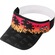 Viseira Aba Curva Hupi Sunset - Feminina PRETO