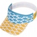 Viseira Aba Curva Hupi Nuvem - Feminina AZUL/AMARELO ESC