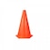 Cone de Sinalização Cemar - 23cm LARANJA