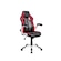 Cadeira Gamer Pelegrin PEL-3009 em PU VERMELHO/CINZA