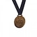 Medalha Gedeval Bronze com Fita - 45Mm NAO SE APLICA