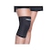 Joelheira Kestal Ortopédica Longa Lisa Neoprene PRETO
