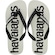 Chinelo Havaianas Top Logomania 2 - Masculino BRANCO/PRETO