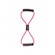 Elástico Extensor Live Up Formato em Oito Tensão Leve ROSA