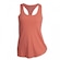 Camiseta Regata Alto Giro Poliamida Skin Fit Alongada - Feminina Coral