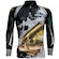 Camiseta Manga Longa de Pesca King Brasil Tamba Sublimada - Masculina PRETO