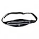 Cinto Alto Giro Porta Midia Light com Ziper PRETO/PRATA