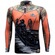 Camiseta Manga Longa de Pesca King Brasil Sublimada Kayak Kff639 - Masculino LARANJA