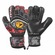 Luva de Goleiro de Campo Poker Palma PRETO/VERMELHO