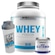 Kit BRN Foods: Whey Foods Chocolate - 2kg + Glutamina Baunilha - 250g + Coqueteleira CHOCOLATE
