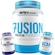 Kit BRN Foods Whey Protein Fusion - Chocolate 900g + BCAA Fit -100g + Creatina Foods - 100g CHOCOLATE