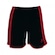 Calção Placar Tarumã - Infantil PRETO/VERMELHO