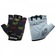 Luva Ciclismo HUPI Eco Dedo Curto Bike Colors - Adulto PRETO