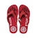Chinelo Domenicca Internacional - Unissex VERMELHO