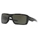 Óculos de Sol Oakley Double Edge Matte Black Lente Dark Grey - Unissex PRETO