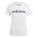 Camiseta adidas Essentials Slim Logo - Feminina BRANCO/PRETO