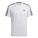 Camiseta adidas Aeroready Designed To Move Sport 3-Stripes - Masculina BRANCO/PRETO