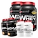 Kit 2x Giant Whey Bodybuilders - Morango - 900g + 2x Creatina - 100g + 2x BCAA - Tangerina - 100g MORANGO