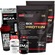 Kit 2x 6 Six Protein Bodybuilders Morango - 2kg + BCAA - 1kg + Creatina + ZMA + Coqueteleira Morango