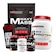 Kit Waxy Mass Bodybuilders - Morango - 3kg + Six Pote - Morango - 900g + ZMA + BCAA - 100g + Coqueteleira MORANGO