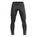 Calça de Ciclista Poker Acolchoada Drafter - Masculina PRETO/PRATA