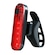 Sinalizador de Bike TSW Traseiro 10 lumens PRETO/VERMELHO