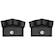 Luva Palmar em Neoprene NC Extreme PRETO