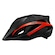 Capacete para Bike High One Win com led - Adulto PRETO/VERMELHO