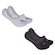 Meias Sapatilha Asics Basic Pack - Adulto PRETO/BRANCO
