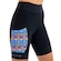 Bermuda de Compressão HUPI Run Hippie - Feminina PRETO