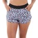 Short Evvo Blue Cheetah Cross Running Fitness - Feminino AZUL/ROSA