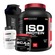 Kit Bodybuilders Whey Protein Isolado Morango 2kg + BCAA 250g + Creatina 300g + Coqueteleira MORANGO