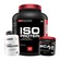 Kit Bodybuilders Whey Protein Isolado Baunilha 2kg + BCAA 4.5 250g + Creatina 300g Baunilha