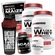 Kit 2x 100% Like Whey Protein Morango 900g + Waxy Maize + BCAA + Creatina + Shaker - Bodybuilders MORANGO