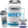Kit Whey Protein BRN Foods - Baunilha - 2kg + Glutamina - 250g + Coqueteleira - 600ml BAUNILHA