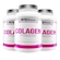 Kit  Colágeno BRN Foods - 100 Cápsulas - 3 Unidades Natural