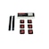 Kit de Reparo de Pneu de Bicicleta High One com Espátulas PRETO