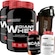 Kit 2x Whey Protein 900g Morango + BCAA 100g + Creatina 100g + Fuel Shaker - Bodybuilders MORANGO