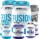 Kit 2x Whey Protein 900g Baunilha + 2x BCAA + 1x Glutamina + 2x Creatina + Coqueteleira - BRN Foods Baunilha