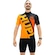 Camisa de Ciclismo Hupi Climb - Masculina PRETO/LARANJA