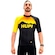 Camisa de Ciclismo Hupi Shadow - Masculina PRETO/LARANJA
