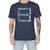 Camiseta Hurley Silk Frame - Masculina AZUL ESCURO