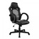 Cadeira Gamer Pelegrin Presidente em Couro PU PEL-3002 PRETO/CINZA