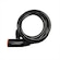 Cadeado com Chave Maxtrava 6 mm x 1500 mm PRETO